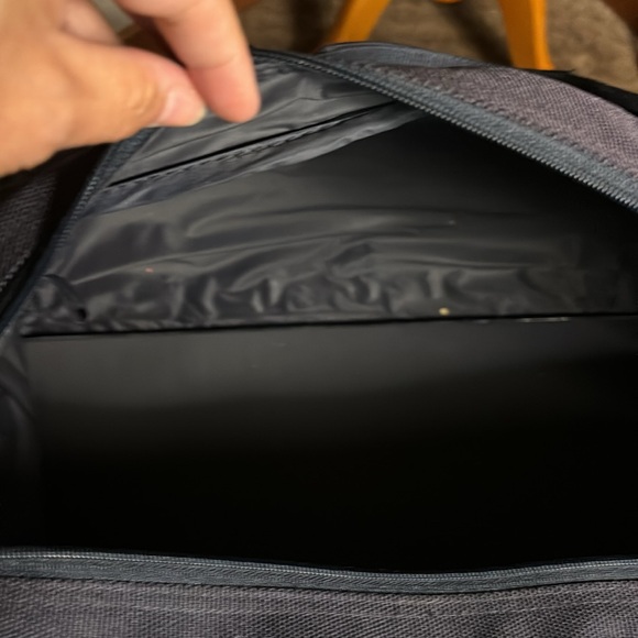 Christian Dior Fahrenheit Large Navy Canvas Duffle Bag - Picture 7 of 8